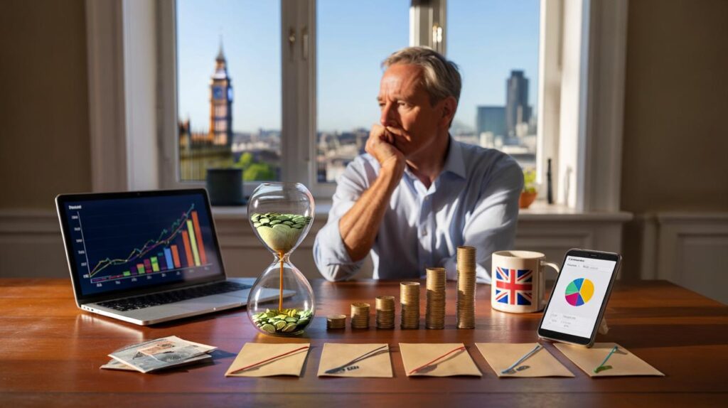 Can £312,000 at 5% generate £1,300 monthly for 12 years?